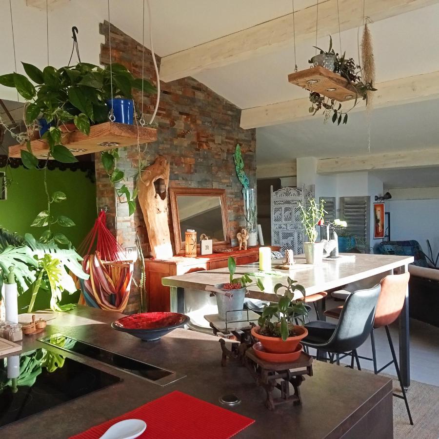 Logement De Charme Avec Piscine Et Jacuzzi Carnoules  Esterno foto