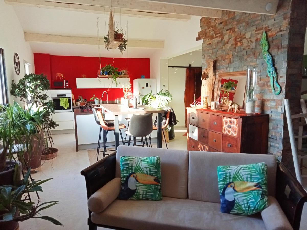Logement De Charme Avec Piscine Et Jacuzzi Carnoules  Esterno foto